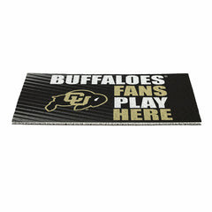 University of Colorado Fan Mat, 28"x16" - Collegiate