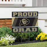 University of Colorado Coroplast Yard Sign Graduate - Collegiate Home