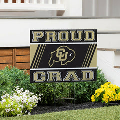 University of Colorado Coroplast Yard Sign Graduate - Collegiate Home
