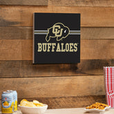 University of Colorado Wood Wall Sign, 12x12 - Collegiate Home