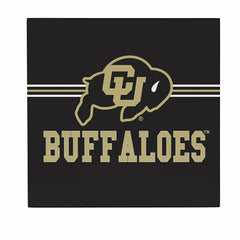 University of Colorado Wood Wall Sign, 12x12 - Collegiate Home