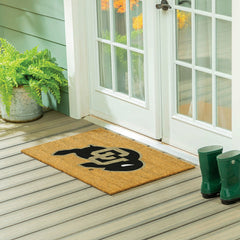 University of Colorado Large Full Color Coir Mat, 36"x24" - Collegiate