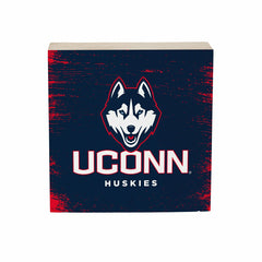 University of Connecticut Plock, Down Home Fans, 6x6 - Collegiate Home