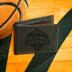 University of Auburn, Mens NCAA Basketball Champions Wristlet Wallet, Black - Collegiate Home