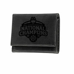 University of Auburn, Mens NCAA Basketball Champions Wristlet Wallet, Black - Collegiate Home