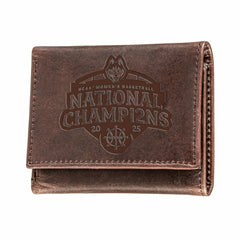 University of Connecticut, Womens NCAA Basketball Champions Wallet, Tr - Collegiate Home
