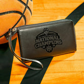 University of Auburn, Mens NCAA Basketball Champions Wristlet Wallet, Black - Collegiate Home