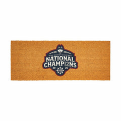 University of Connecticut, Womens NCAA Basketball Champions Extra Large Full Color Coir Mat, 60"x24" - Collegiate