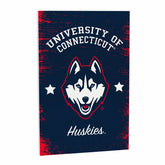 University of Connecticut Wood Wall Sign, 16x24 - Collegiate Home