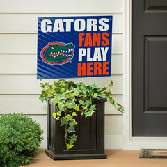 University of Florida Coroplast Yard Sign "Fans Play Here" - Collegiate Home