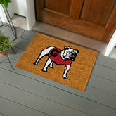Coir Mat, 16"x28", University of Georgia, Alternate Bulldog Logo - Collegiate