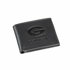 University of Georgia, Bi-Fold Wallet, Black - Collegiate Home