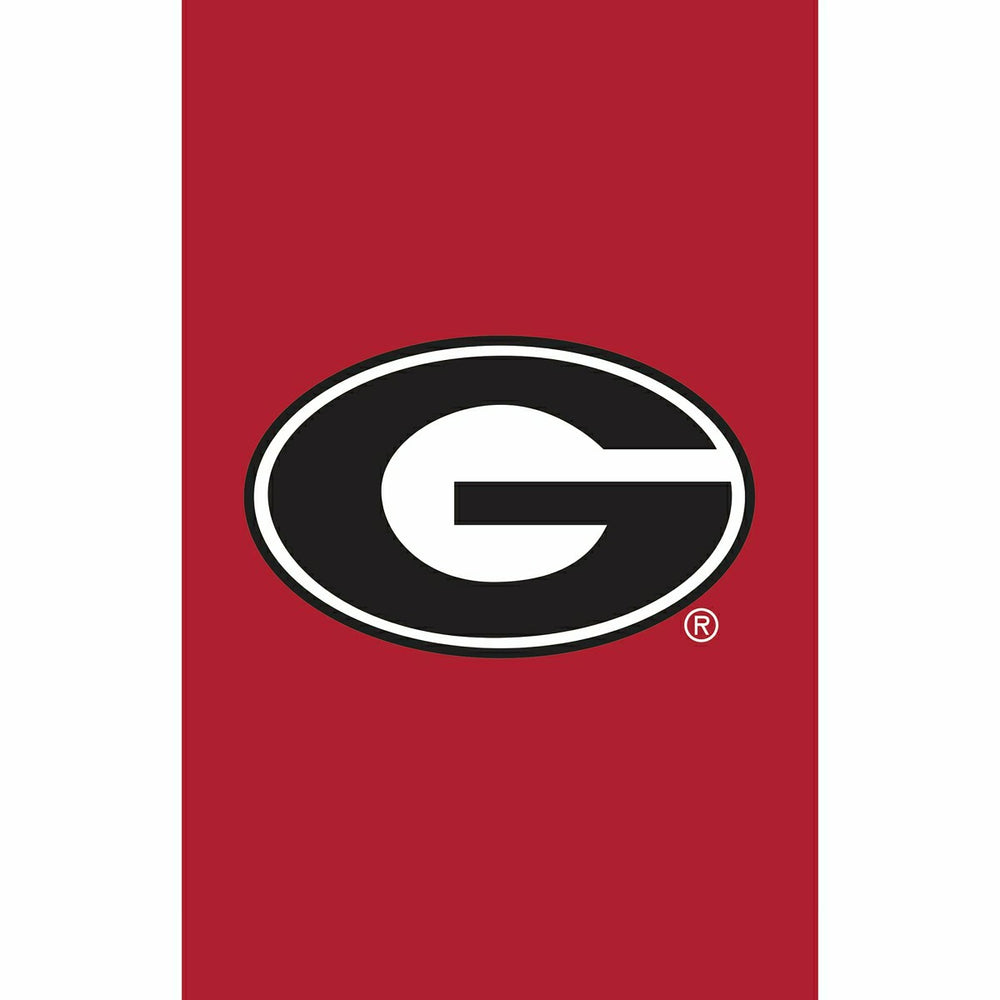 University of Georgia Applique House Flag - Collegiate Home