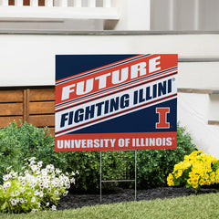 University of Illinois Coroplast Yard Sign, Future Student - Collegiate Home