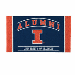 University of Illinois Alumni Mat, 28"x16" - Collegiate