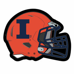 LED Wall Decor, Helmet, University of Illinois - Collegiate Home