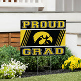University of Iowa Coroplast Yard Sign Graduate - Collegiate Home