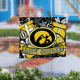 University of Iowa Yard Sign, Holiday - Collegiate Home