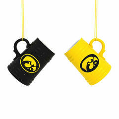 University of Iowa Ceramic Mini Stein, 3oz, set of 2 - Collegiate Home