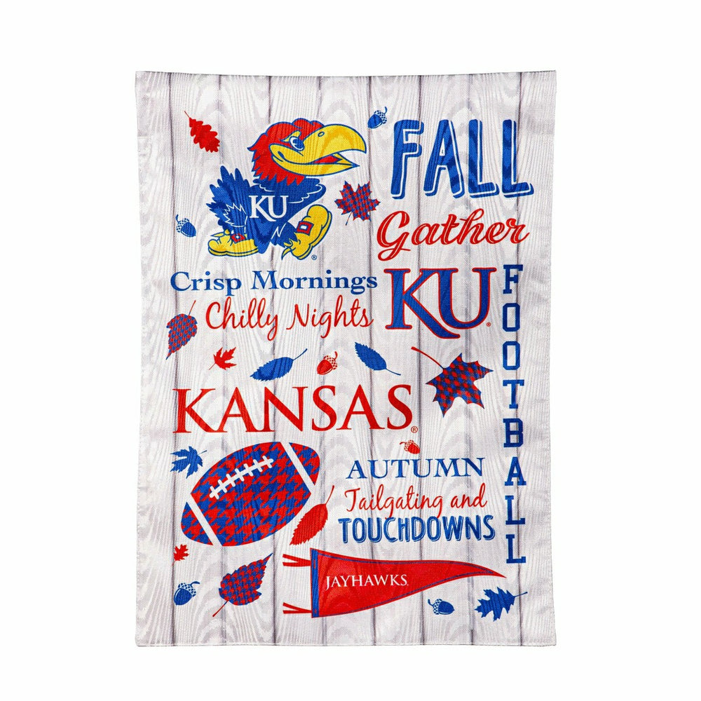 University of Kansas, Moire Flag, GDN, Fall Seasonal - Collegiate Home