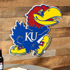University of Kansas Premier Metal Wall Art - Collegiate Home