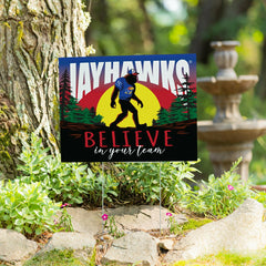 University of Kansas Yard Sign, Bigfoot - Collegiate Home