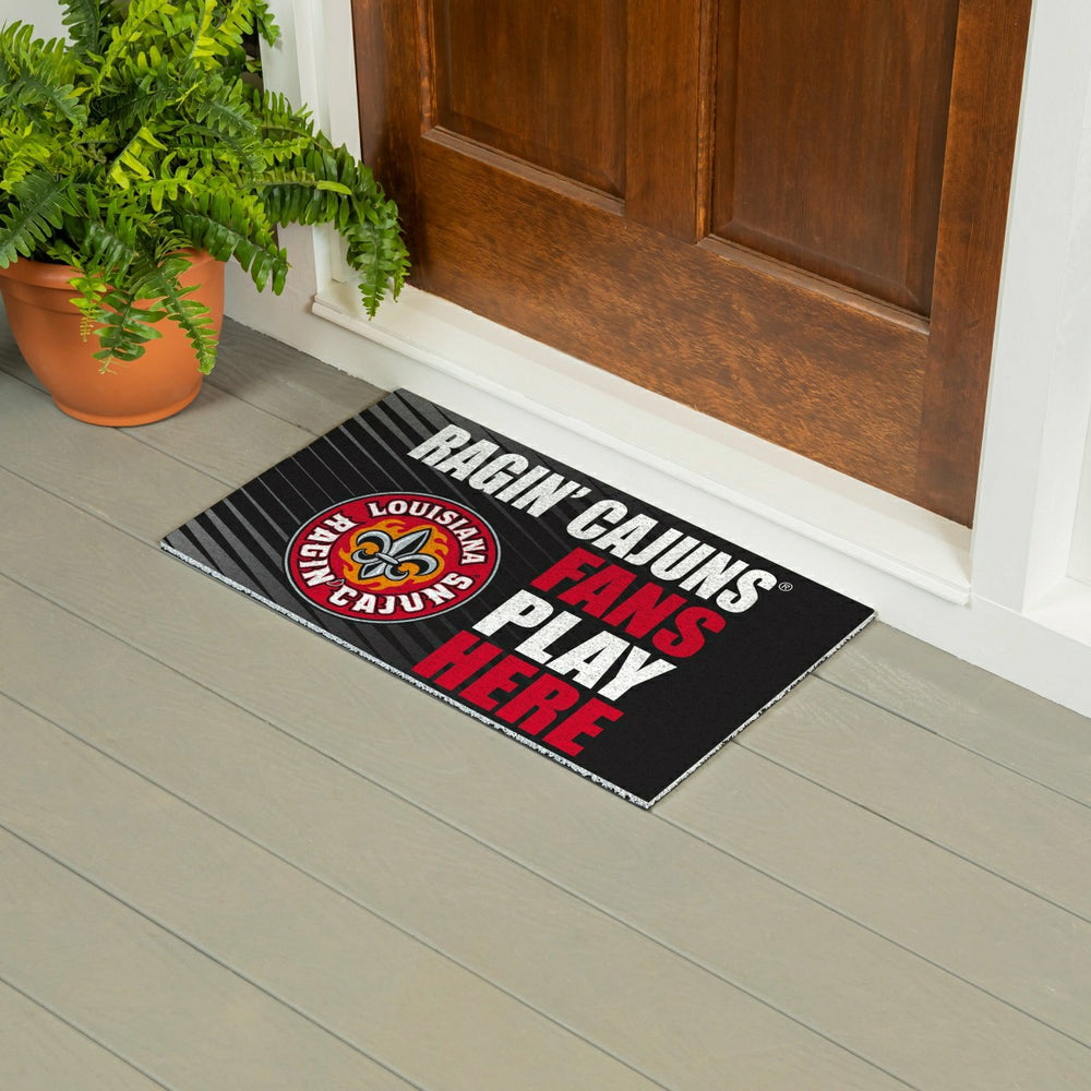 University of Louisiana-Lafayette Fan Mat, 28"x16" - Collegiate
