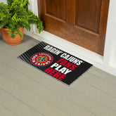 University of Louisiana-Lafayette Fan Mat, 28"x16" - Collegiate