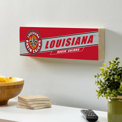Louisiana at Lafayette University Mantle Sign, Down Home Fans, 5x18 - Collegiate Home