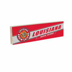 Louisiana at Lafayette University Mantle Sign, Down Home Fans, 5x18 - Collegiate Home