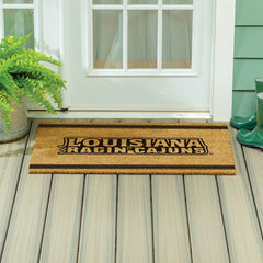 Louisiana at Lafayette University Large One Color Coir Mat, 36"x24" - Collegiate