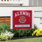 Louisiana at Lafayette University Coroplast Yard Sign Alumni - Collegiate Home