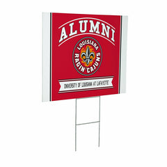 Louisiana at Lafayette University Coroplast Yard Sign Alumni - Collegiate Home