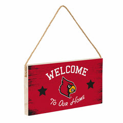 University of Louisville Wood Wall Sign, 6x11 - Collegiate Home