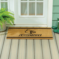 University of Louisville Large One Color Coir Mat, 36"x24" - Collegiate