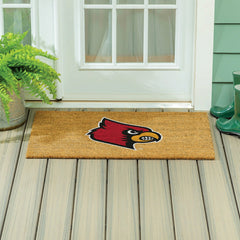 University of Louisville Large Full Color Coir Mat, 36"x24" - Collegiate