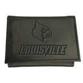 University of Louisville, Tri-Fold Wallet, Black - Collegiate Home