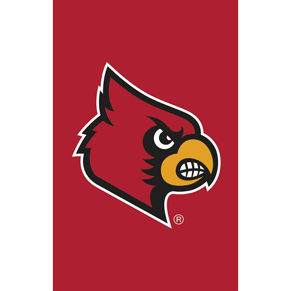 University of Louisville Applique Garden Flag - Collegiate Home