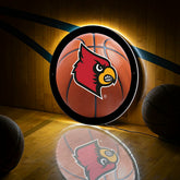 LED Wall Decor, Round, Med, Univ. of Louisville, Basketball - Collegiate Home