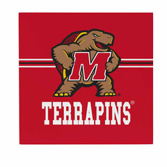 University of Maryland Wood Wall Sign, 12x12 - Collegiate Home