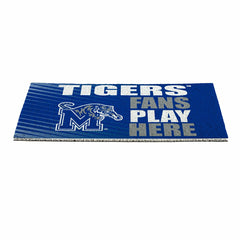 University of Memphis Fan Mat, 28"x16" - Collegiate