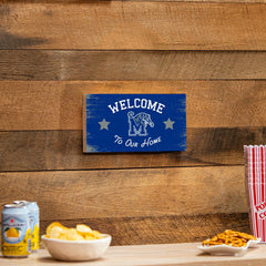 University of Memphis Wood Wall Sign, 6x11 - Collegiate Home
