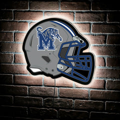 LED Wall Decor, Helmet, University of Memphis - Collegiate Home
