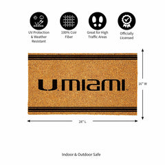 University of Miami, Coir Mat 1C - Collegiate