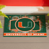 University of Miami Yard Sign, Patriotic - Collegiate Home