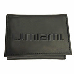 University of Miami, Tri-Fold Wallet, Black - Collegiate Home