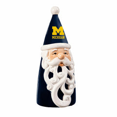 University Of Michigan Santa LED Statuary, 8" - Collegiate Home
