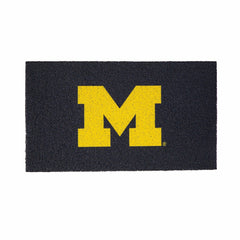 Full Color PVC Mat, 16" x 28", University Of Michigan - Collegiate