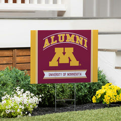 University of Minnesota Coroplast Yard Sign Alumni - Collegiate Home