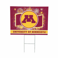 University of Minnesota Yard Sign, Patriotic - Collegiate Home
